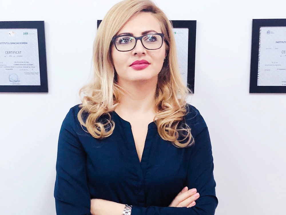 Care este obiectivul Adinei Călin, director direcția produse și servicii bancare/CEC Bank, în cadrul companiei
