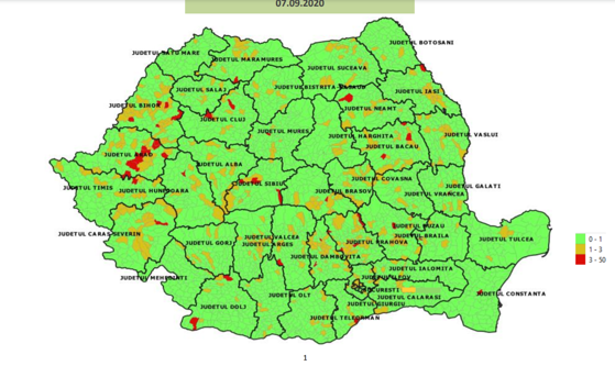 DOCUMENT DSP-urile au publicat situația epidemiologică pentru fiecare localitate în parte/ Anisie: Școala începe la 14 septembrie