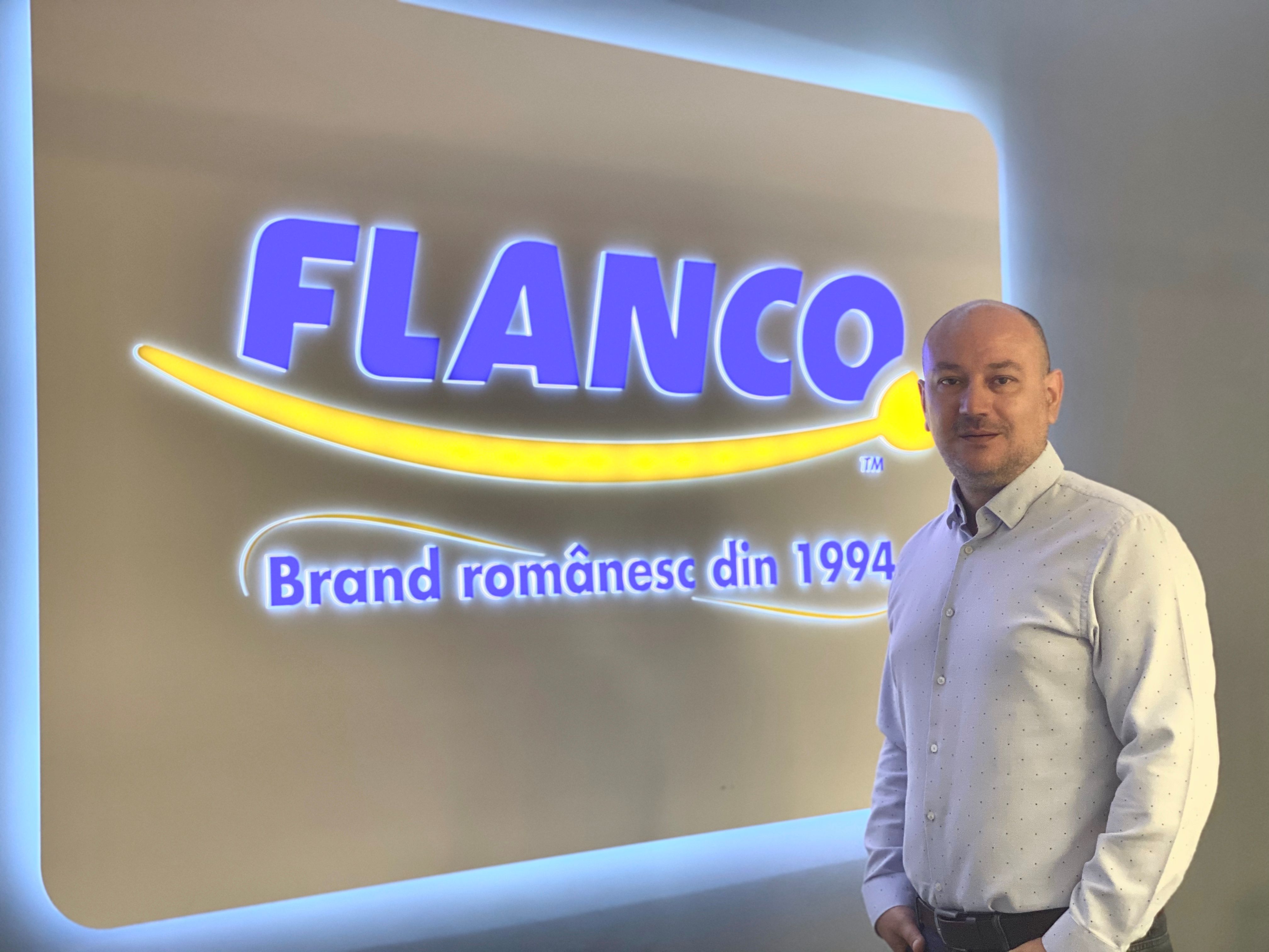 Flanco are un nou director de marketing, Ovidiu Nicușan, venit din zona de vânzări a companiei