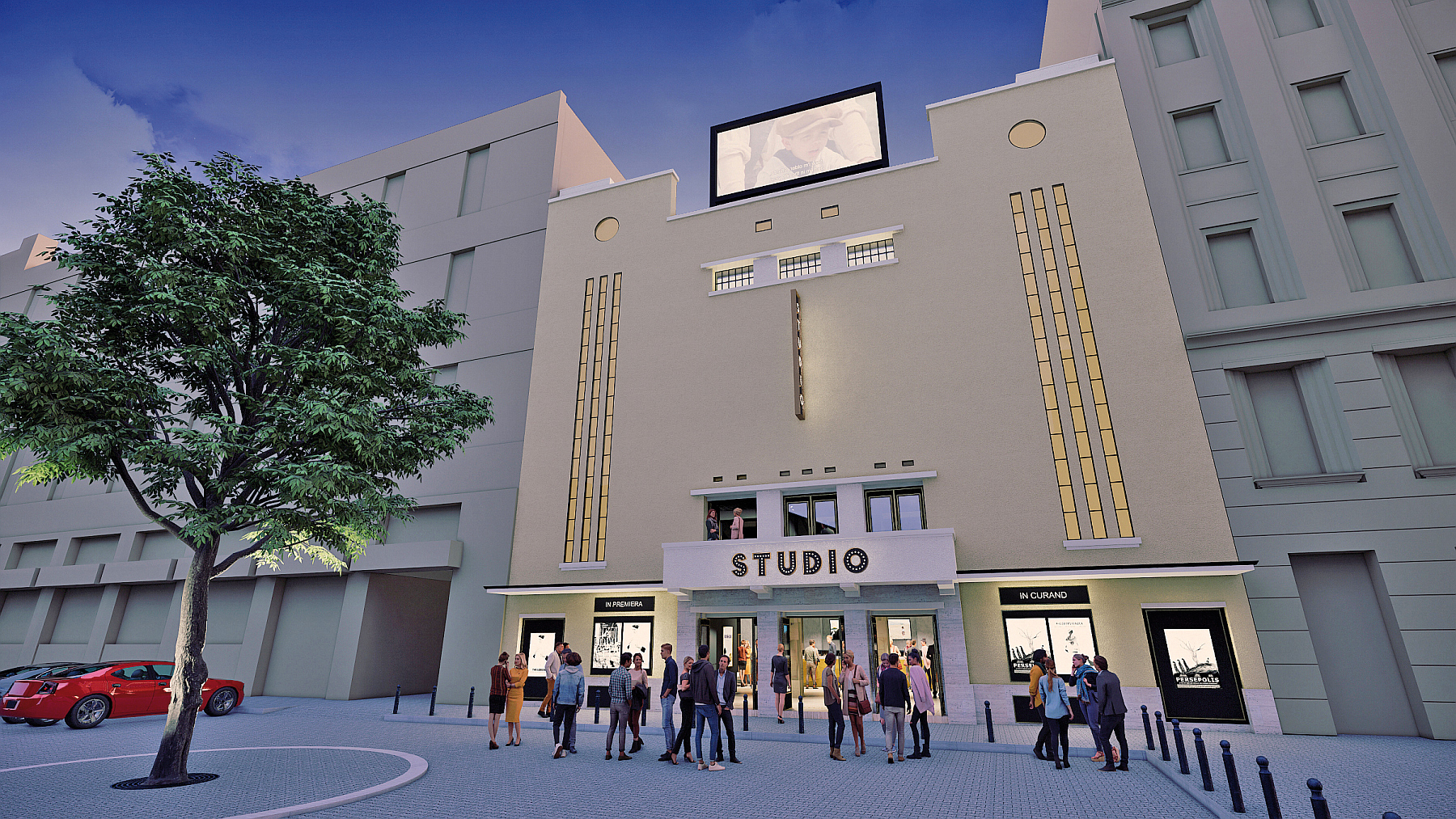 Renovare Cinema Studio Timișoara