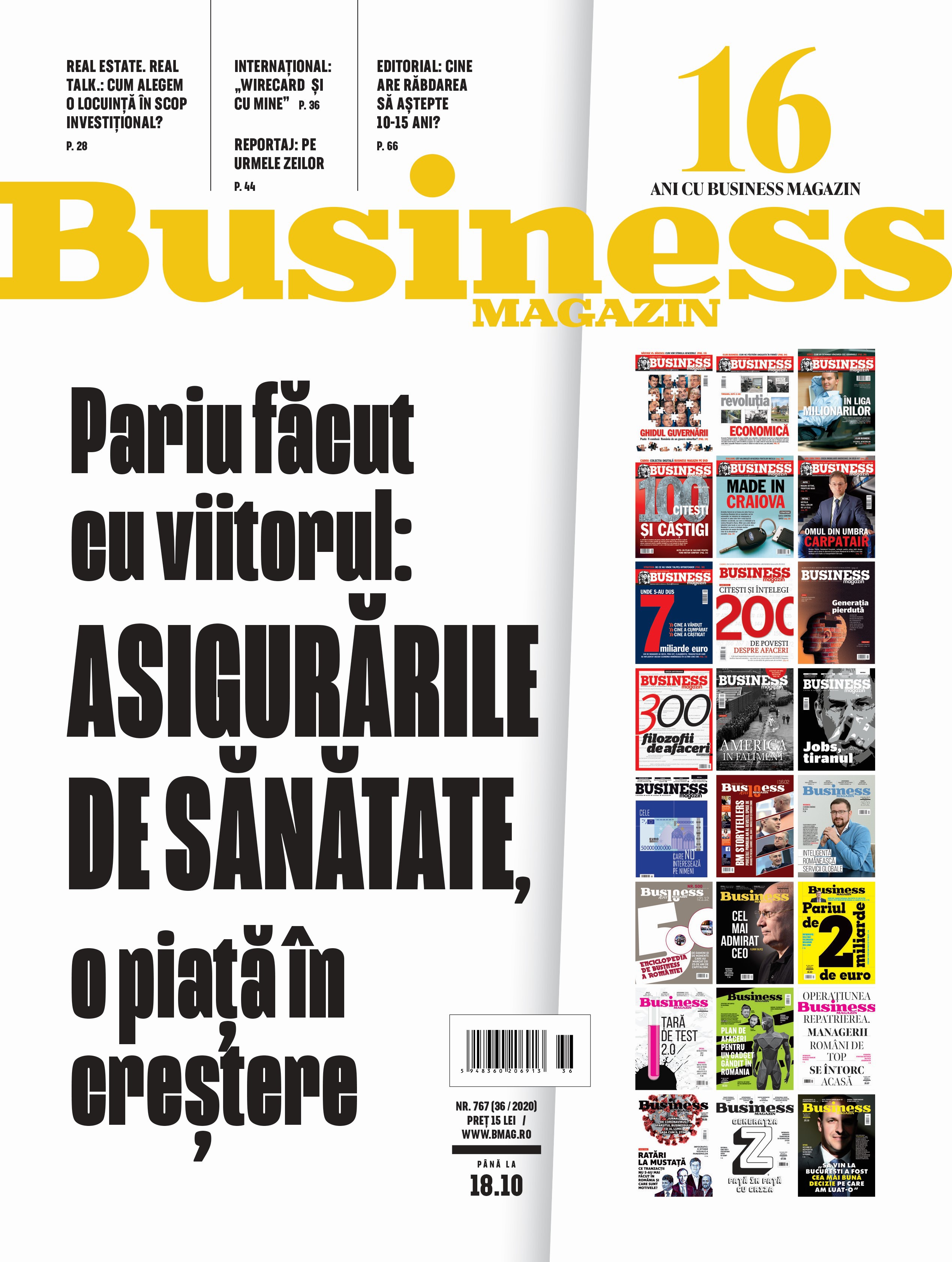 16 ani cu Business MAGAZIN