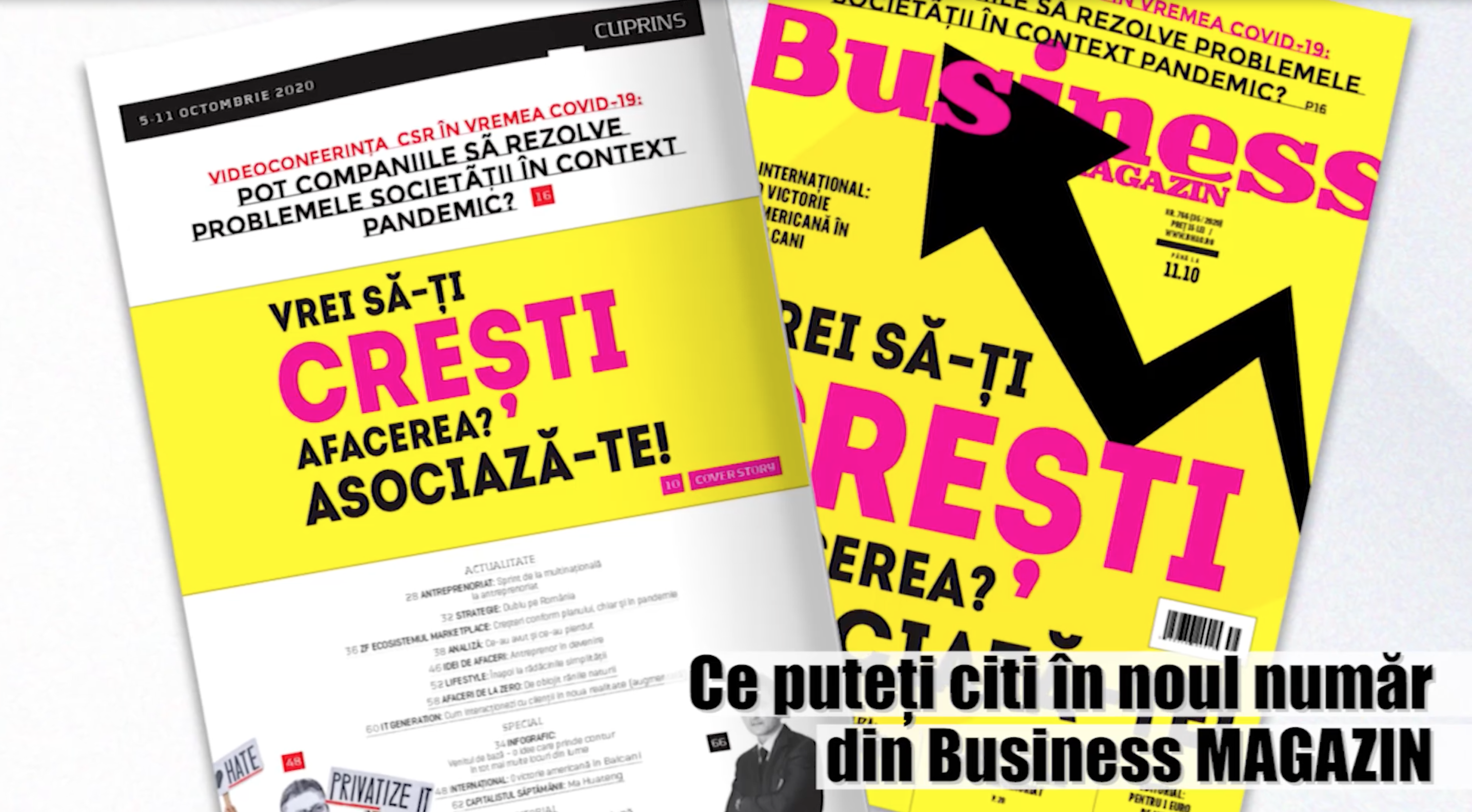 Ce puteți citi în noul număr din Business MAGAZIN: Vrei să-ți crești afacerea? Asociază-te!