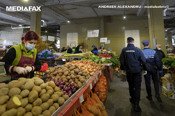 Carantina parțială în România. Primele date oficiale legate de numărul piețelor închise, din cele 514 din țară