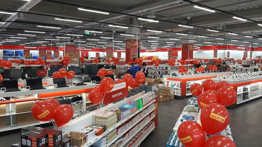 Altex a investit un milion de euro pentru deschiderea unui nou magazin la Călărași, a patra inaugurare din noiembrie