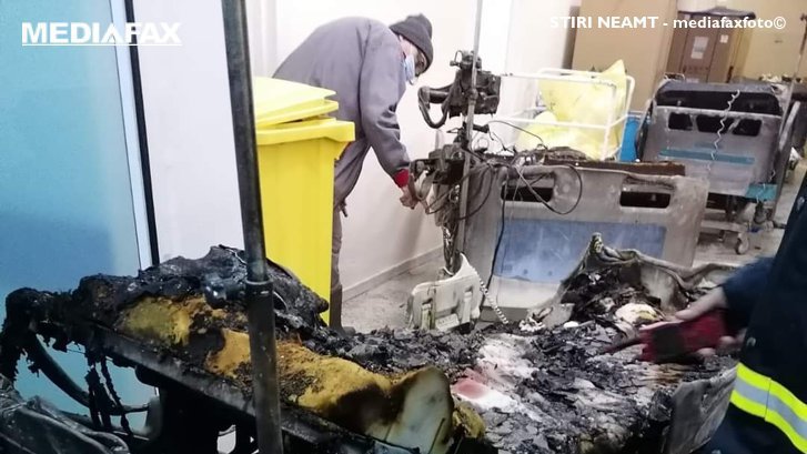 Spitalul din Neamț are autorizație de incendiu mai veche de 30 de ani