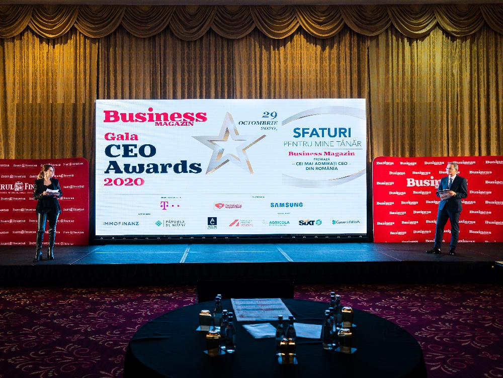 BUSINESS Magazin a organizat gala CEO AWARDS, ediția 2020 – „Sfaturi pentru mine tânăr” - GALERIE FOTO