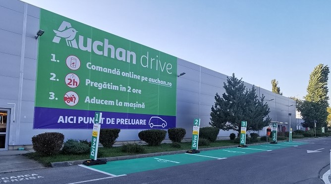 Retailerul Auchan lansează serviciul Drive în 31 de hipermarketuri din țară