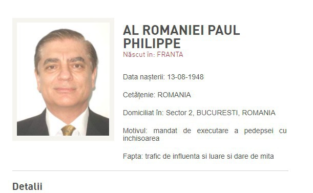 Prințul Paul al României a fost pus pe lista persoanelor urmărite de poliție. Surse: Prințul Paul ar fi plecat în Portugalia