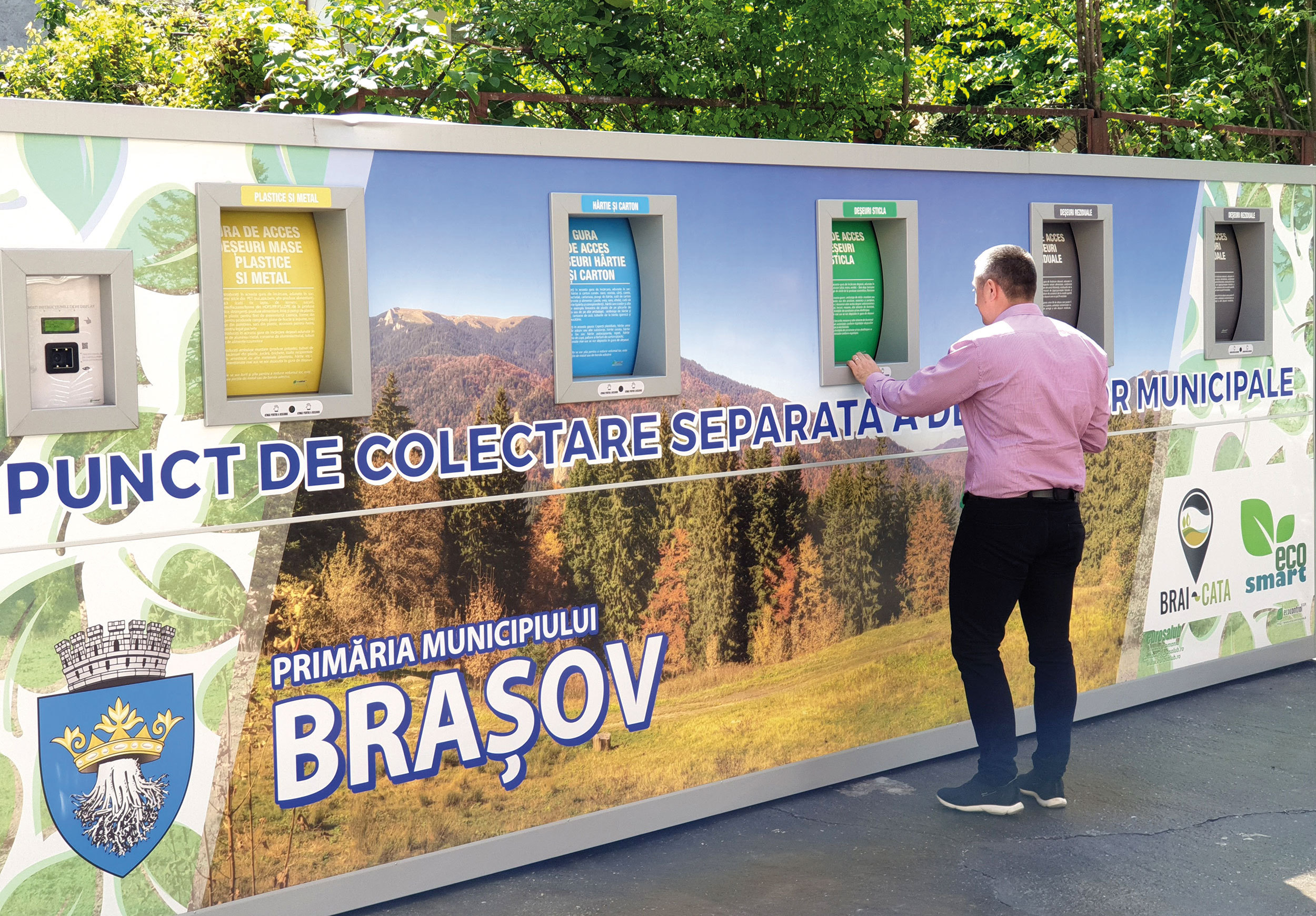 Protecția mediului, colectare separată / Ecosmart: Ecoinsula