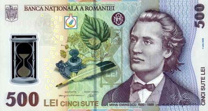Eminescu, un bun indicator pentru inflație și pentru creșterea cursului valutar