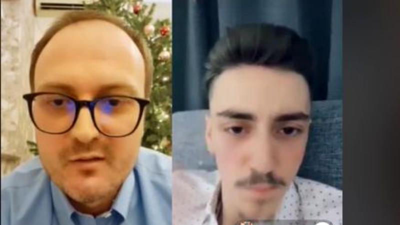 Noi înregistrări controversate cu ”Profu’ online”: Certat de un tânăr influencer, Cumpănașu își pierde cumpătul: „Bă, animalule, nesimțitu’ dracu’!”