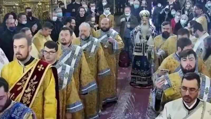 ÎPS Teodosie, „lanț” de sfidări la adresa statului: A ținut slujba de Bobotează în interior, fără distanțare și măști – VIDEO