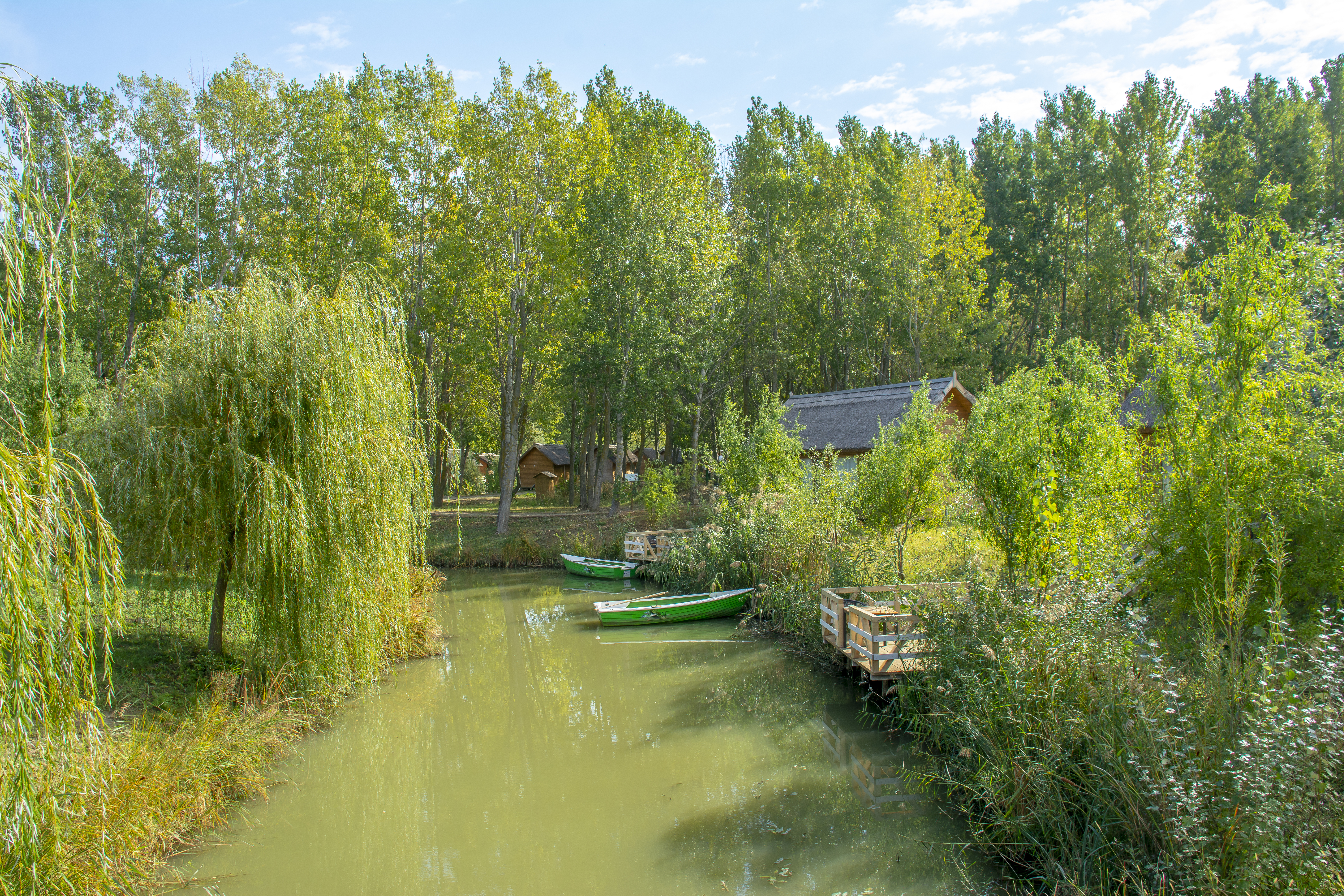 Un loc DE BASM la doar 3 ore de București. Cum arată singurul complex turistic din Delta Siretului