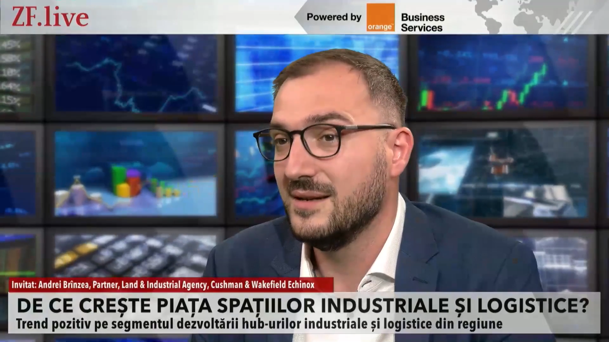 În ciuda crizei, România rămâne o țintă pe harta investitorilor străini. Andrei Brînzea, Cushman & Wakefield Echinox: Sunt companii germane care analizează foarte serios producția în țară