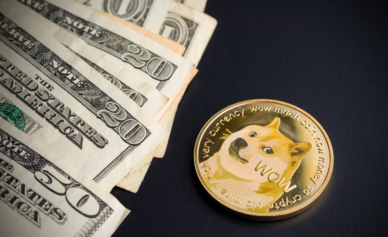 Când gluma devine realitate: Valoarea unui Dogecoin ajunge în premieră la 50 de cenți, după un raliu de peste 11.000% în 2021. De ce a crescut criptomoneda