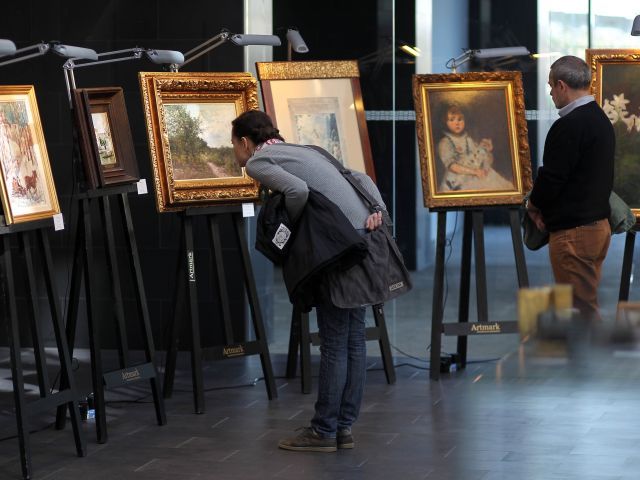 Tablourile lui Nicolae Grigorescu vor fi expuse la aeroportul Otopeni