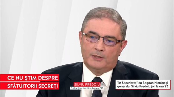 Silviu Predoiu, ex-SIE, despre militarizarea serviciilor secrete: Percepția decidentului politic e că te poate controla mai bine dacă ești militar