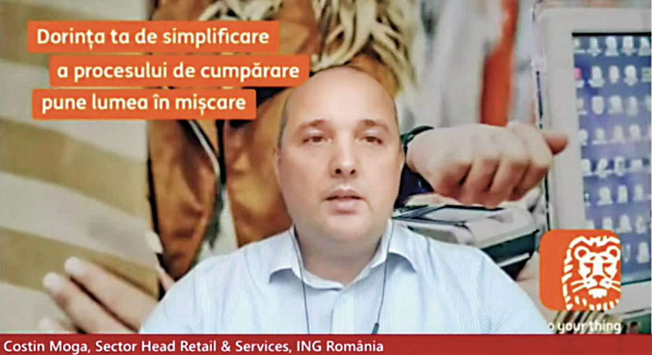 Costin Moga, ING România: Viitorul va fi un mix de offline și online, cu o creștere mai redusă, nu atât de mare ca anul trecut, în ceea ce privește online-ul