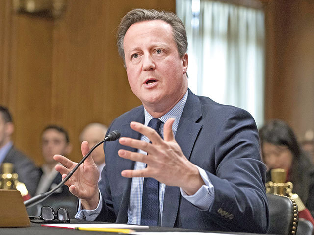David Cameron, premierul britanic care a adus Brexitul, a fost plătit cu peste 1 mil. dolari pe an de un fond de investiții care s-a prăbușit
