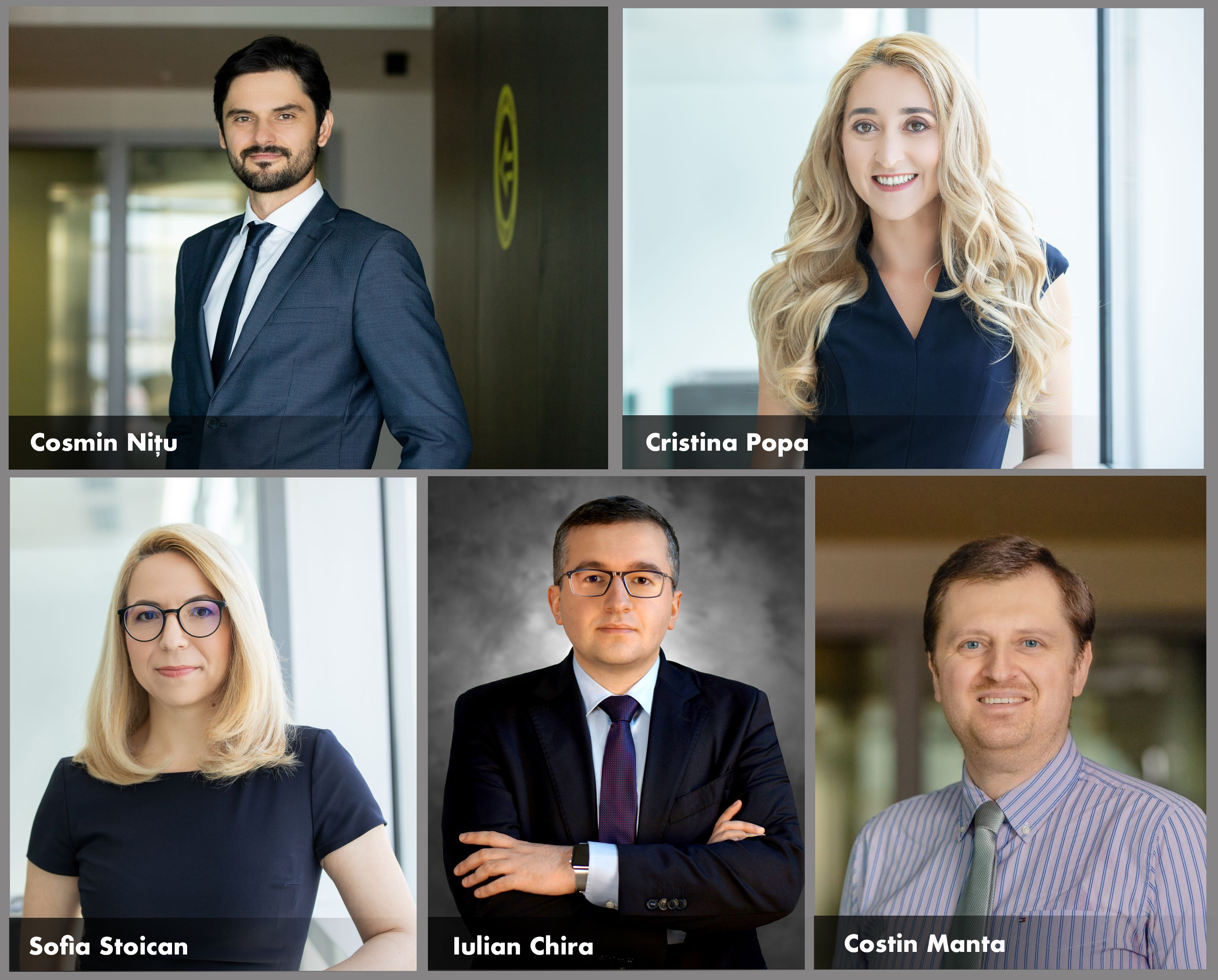 EY își întărește expertiza departamentelor de Audit, Consultanță și Taxe din România cu cinci noi parteneri asociați