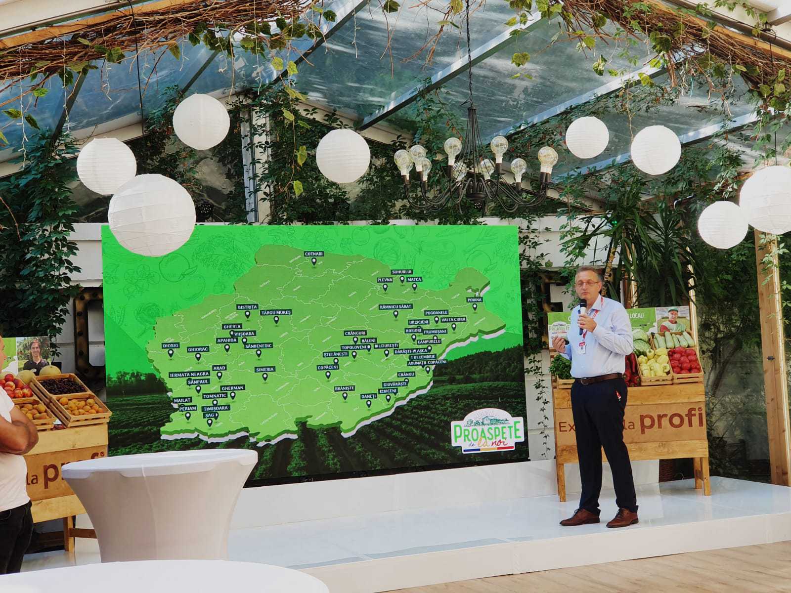 Profi a adunat 90 de producători locali de fructe și legume în programul „Proaspete de la noi” și vrea să ajungă la 200 în următorii ani