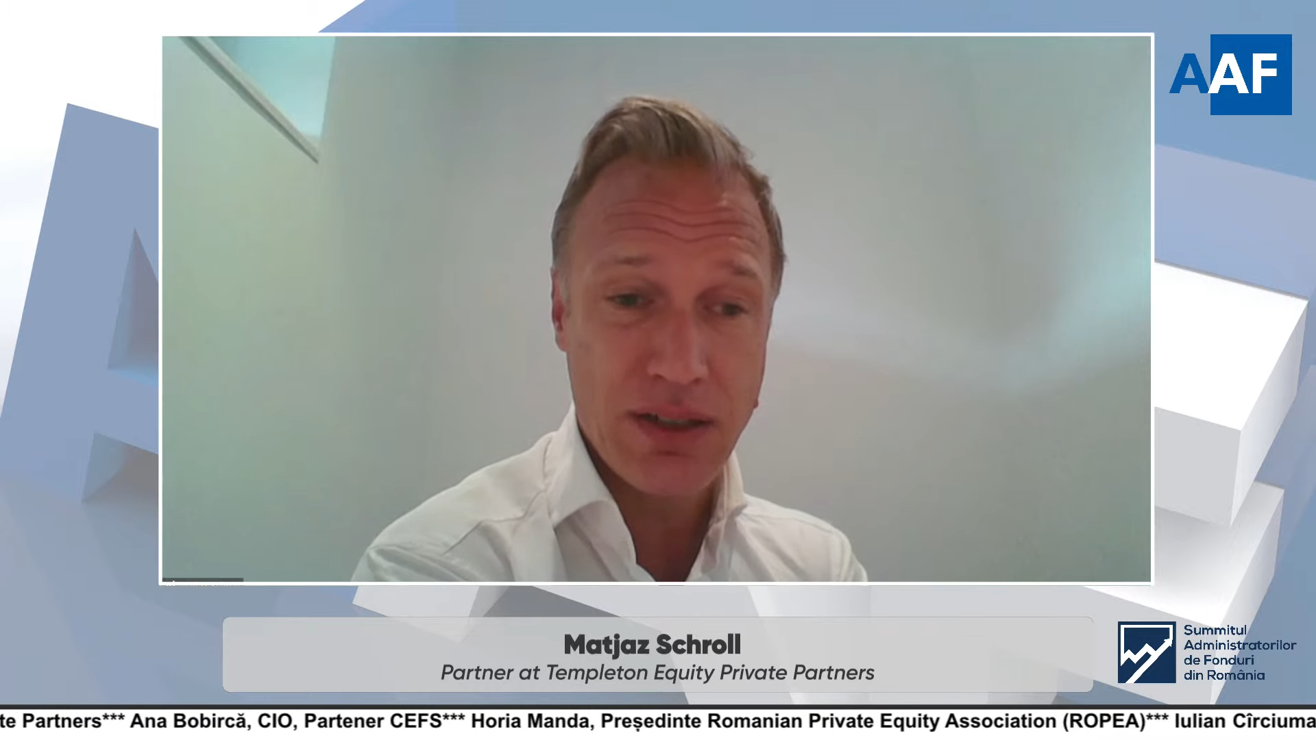 Listarea UiPath pe Wall Street este ca și cum România ar fi câștigat campionatul european de fotbal. Un succes enorm, spune Matjaz Schroll de la Templeton Equity Private