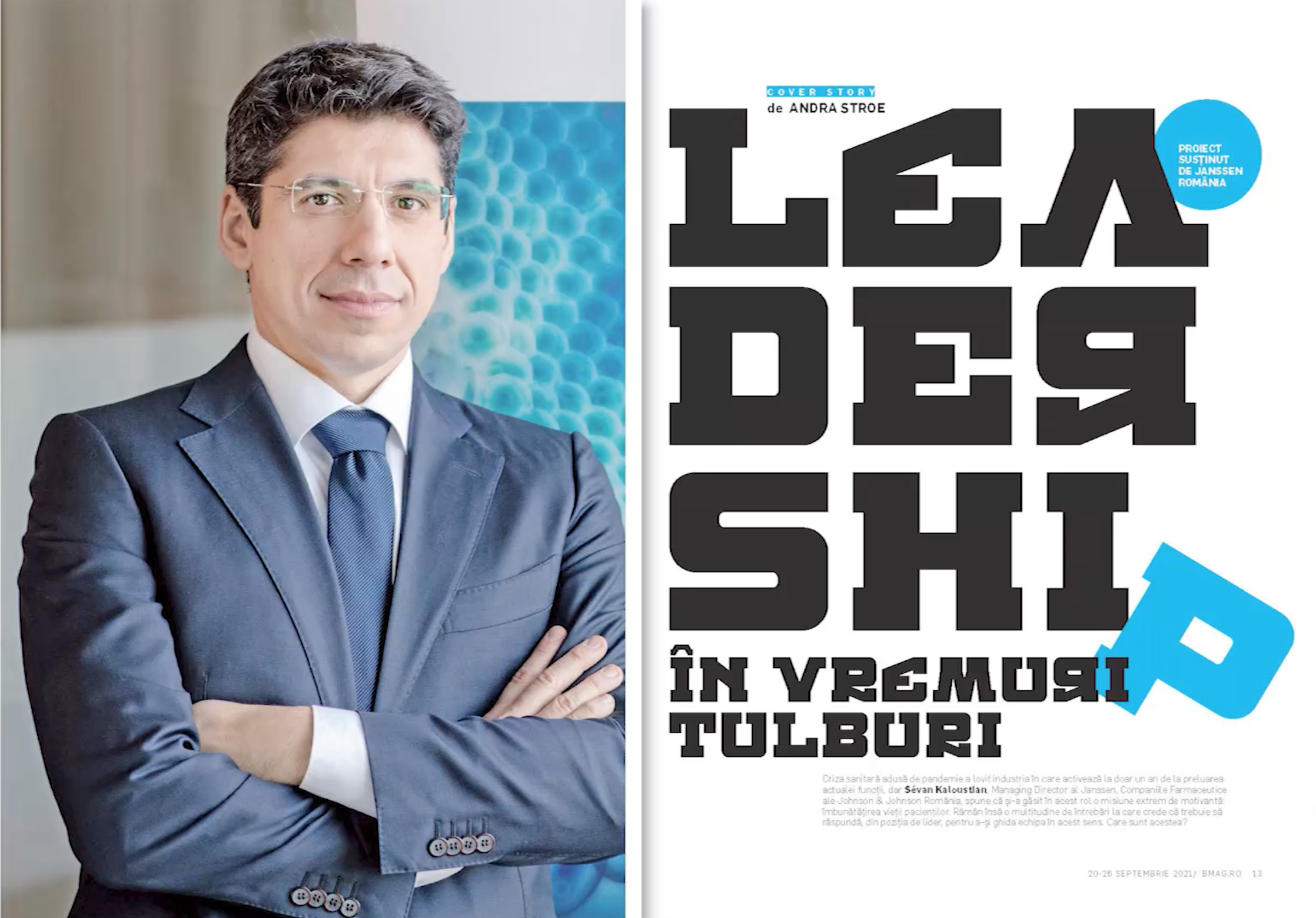 Ce puteți citi în noul număr al revistei Business Magazin: interviuri cu liderii din sănătate, idei de business de la antreprenorul care a dizolvat regulile mobilității, plus un dosar al campionilor de business ascunși