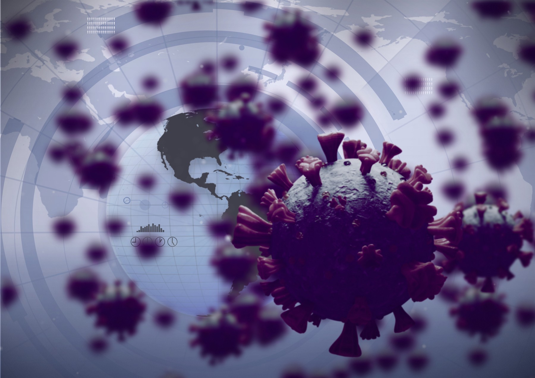 Harta tulburărilor neurologice Covid, de la accident vascular cerebral la cefalee