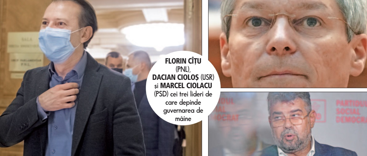 „Echipa câștigătoare“ devine, pe zi ce trece, „echipa perdantă“. PNL pare forțat să refacă alianța cu USR pentru a fi sigur poziția de prim-ministru
