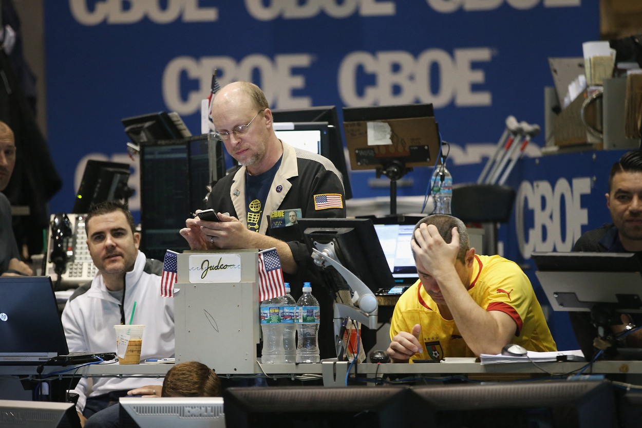 „Indicele fricii” de pe Wall Street înregistrează cea mai mare creștere din ultimele zece luni