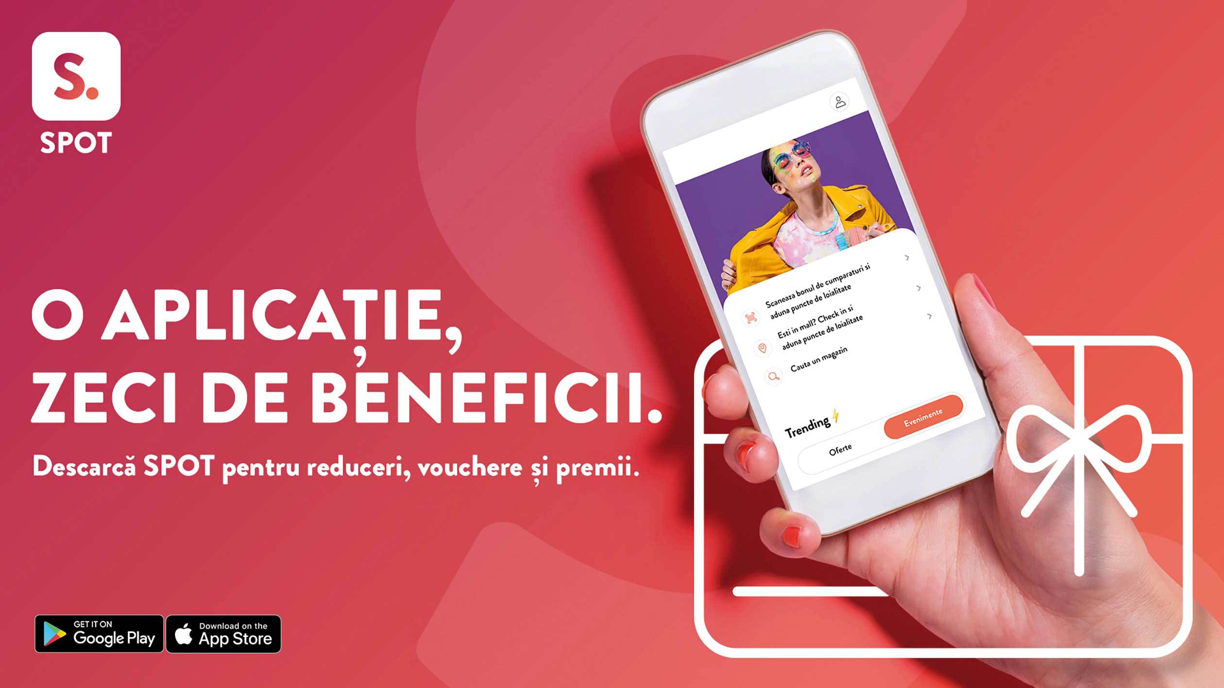 NEPI Rockcastle: SPOT, aplicația mobilă de loialitate pentru clienții centrelor comerciale din portofoliul NEPI Rockcastle