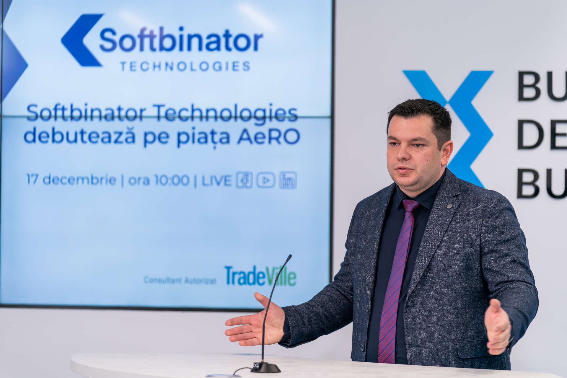 Cine este Daniel Ilinca, 33 de ani, cel care controlează Softbinator Technologies și care a ajuns după listarea companiei la un portofoliu de 6,2 mil. euro
