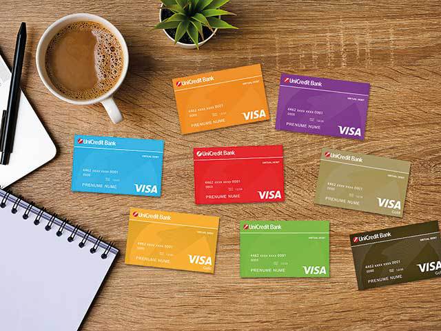 UniCredit Bank - Cardurile de debit virtuale pentru clienți persoane fizice emis instant direct din aplicația de mobile banking a UniCredit Bank
