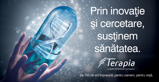 (P) Terapia, cel mai mare producător de medicamente din România – prin inovație și cercetare susține sănătatea, de peste 100 de ani