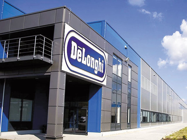 De’Longhi a cumpărat o uzină în Satu Mare. „Ajungem la trei fabrici în România și creăm aici triunghiul de aur“. Compania are un proiect de investiții la Satu Mare de circa 28 mil. euro, din care jumătate e ajutor de stat