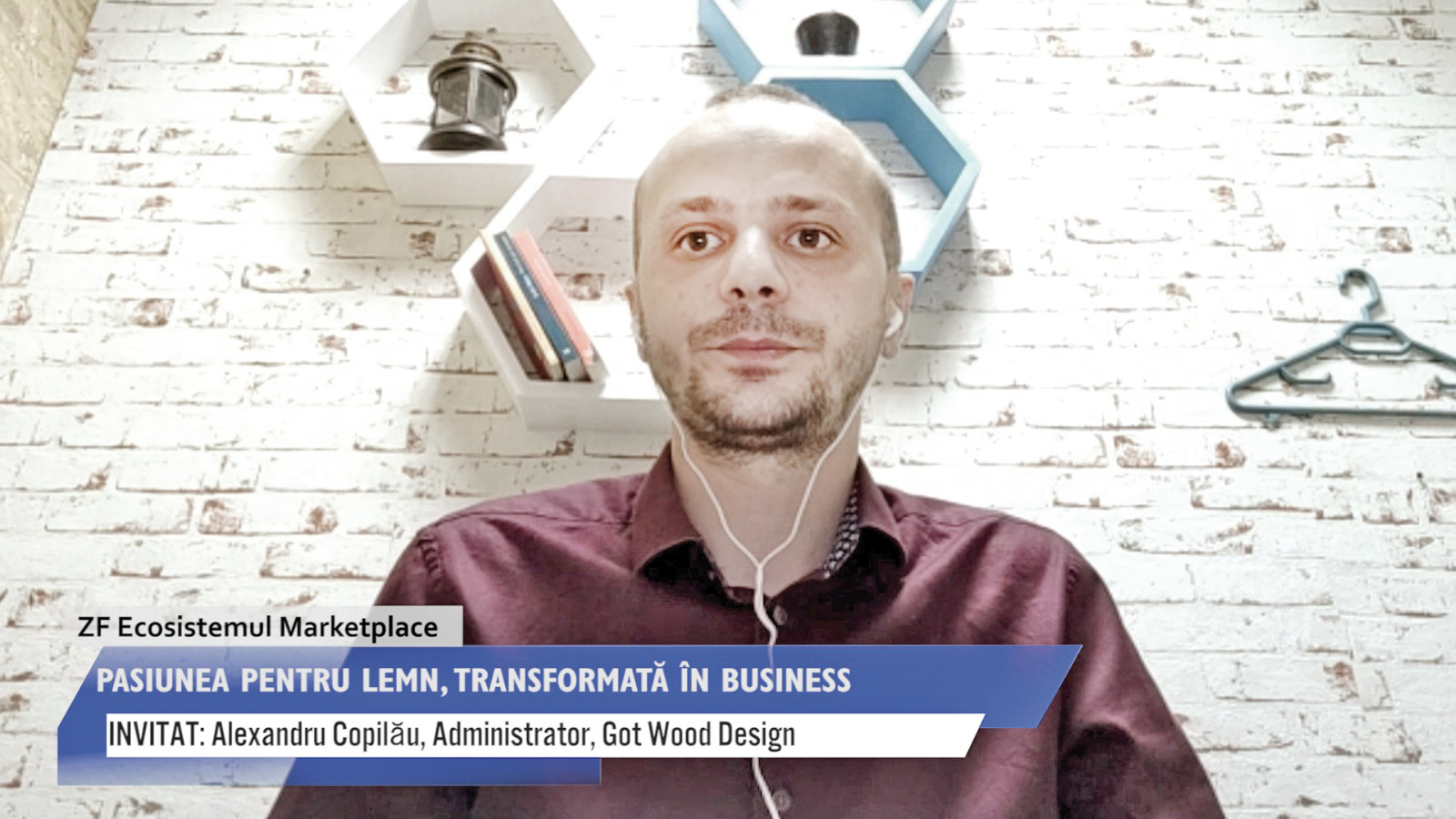 ZF Ecosistemul Marketplace. Alexandru Copilău, administrator al Got Wood Design, care produce și comercializează articole Home&deco: Lucrăm pentru a extinde gama de produse cu articole de dimensiuni mai mari, precum mese și birouri. Avem 180 de produse listate și încă 100 în lucru“