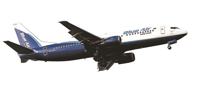 Reacția Blue Air după ce ANPC a anunțat amendarea companiei aeriene cu 2 mil. euro: Nu am primit nicio comunicare în acest sens de la ANPC. Cifrele sunt greșite, se referă la toate biletele anulate din cauza valurilor 3, 4 și 5 de pandemie