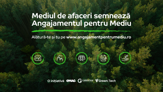 50 de companii și ONG-uri au semnat Angajamentul pentru Mediu, primul demers al comunității de afaceri din România