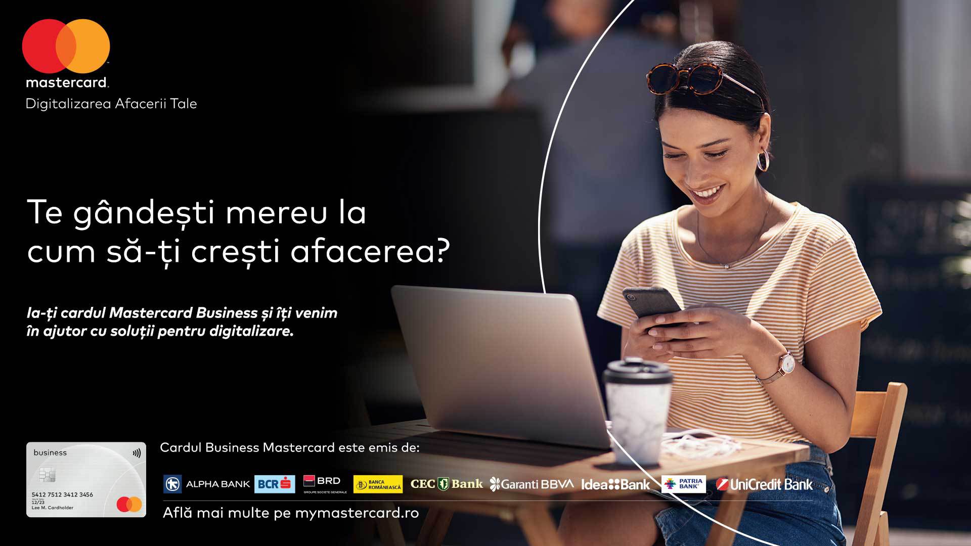 Mastercard: Pachetul pentru Digitalizarea Afacerii tale