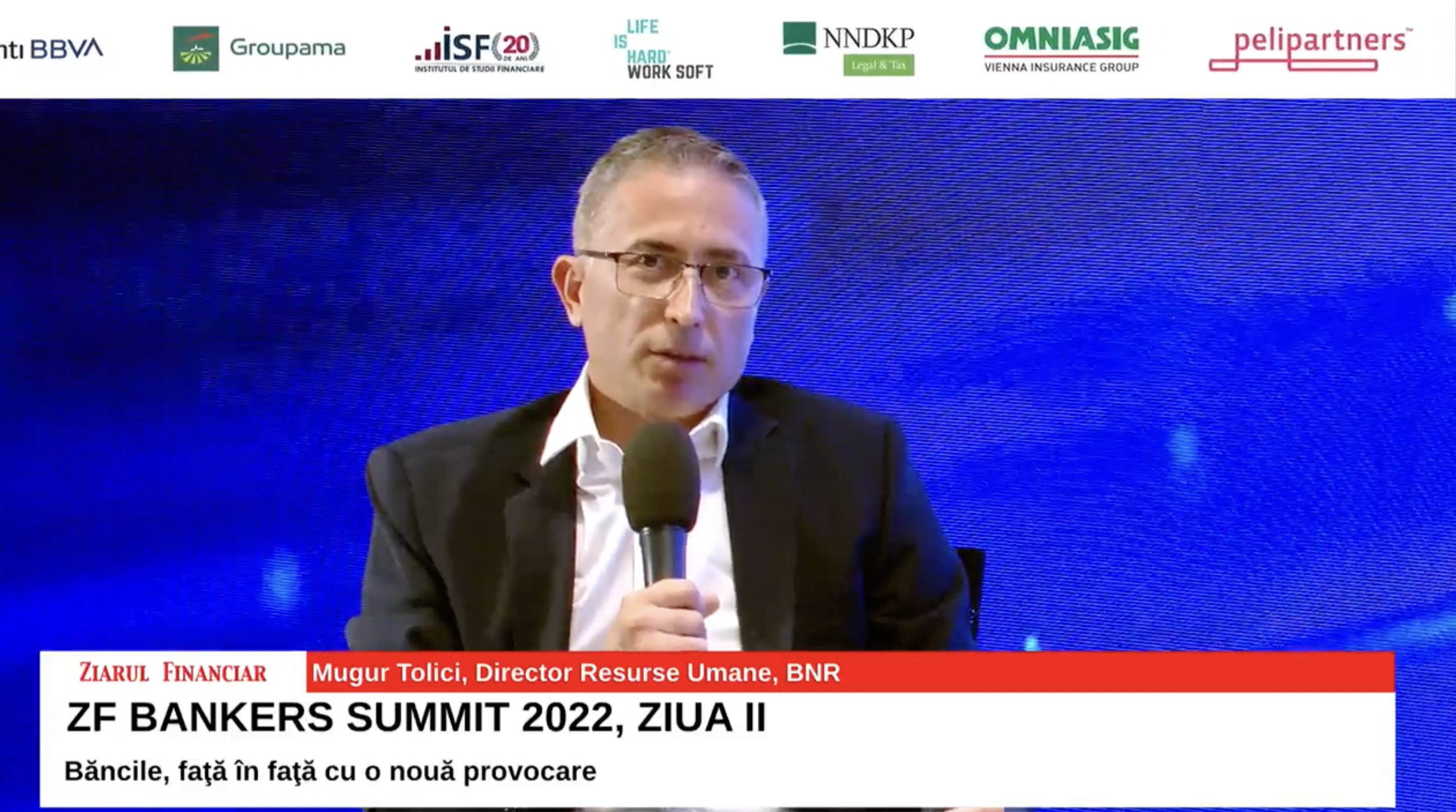 Mugur Tolici, director de resurse umane în cadrul BNR: Încearcăm să păstrăm un echilibru între inflație și creșterile salariale și acordăm o atenție sporită angajaților cu salarii mai mici