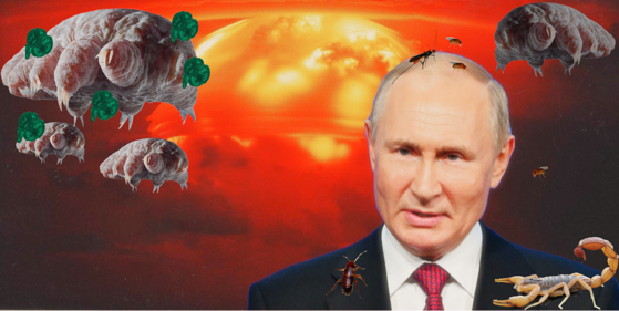 Războiul Nuclear dintre Rusia și NATO nu va fi cel de-al Treilea Război Mondial, ci cea de-a Șasea Extincție din istoria Terrei. Va dura zeci de milioane de ani ca ecosistemul să se refacă. Doar șapte specii de animale pot supraviețui radiațiilor