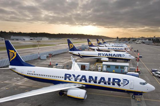 Ryanair anunță tarife speciale pentru persoanele afectate de anularea zborurilor Blue Air