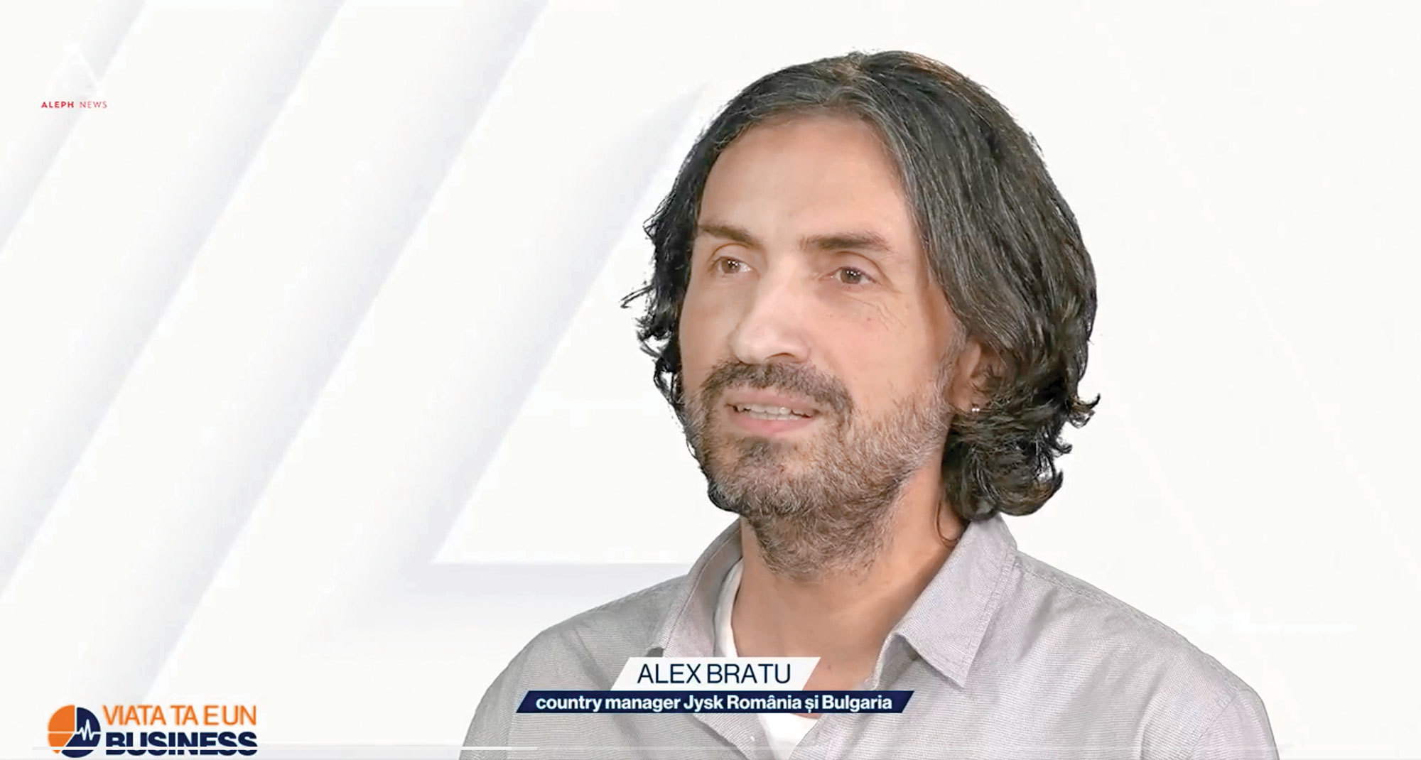 Viața ta e un business. Alex Bratu, Country manager, Jysk România și Bulgaria: „Investitorii danezi sunt educați, totul pleacă de la educație, au tot ce nu avem noi. Au un respect față de cel din fața lor și respectul acesta se traduce în toate lucrurile pe care le fac.”