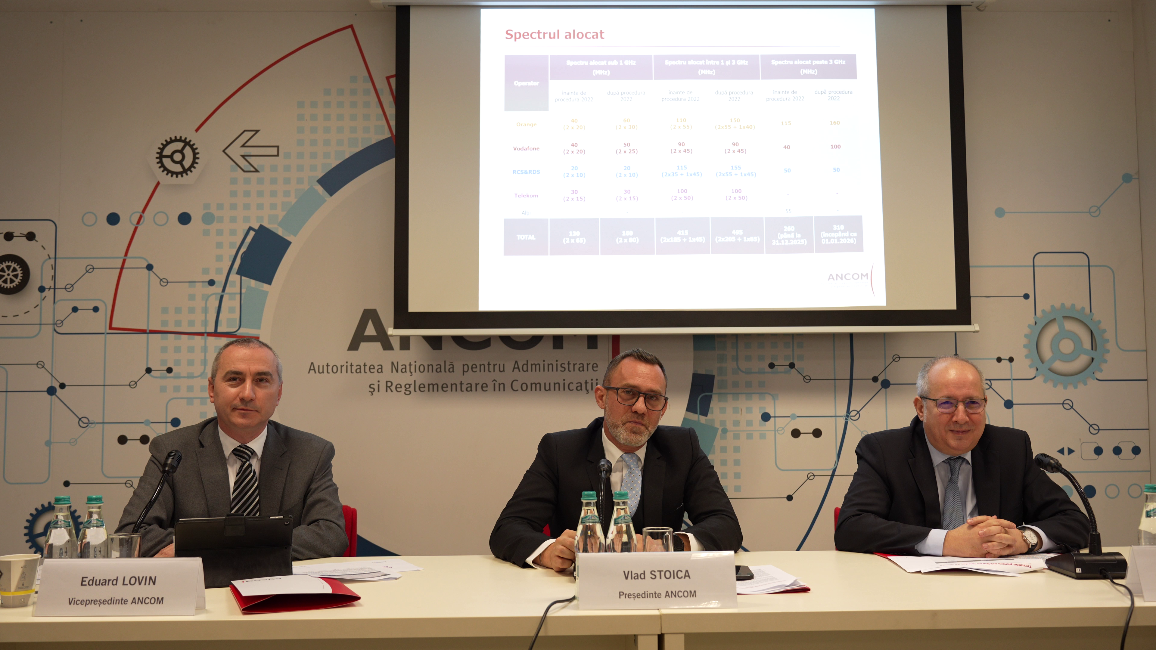 Rezultate oficiale ANCOM: Orange, Vodafone și RCS&RDS Digi vor plăti 432 mil. euro pentru licențele 5G. Vlad Stoica, președintele ANCOM: "Este un rezultat bun în actualul context economic și politic"
