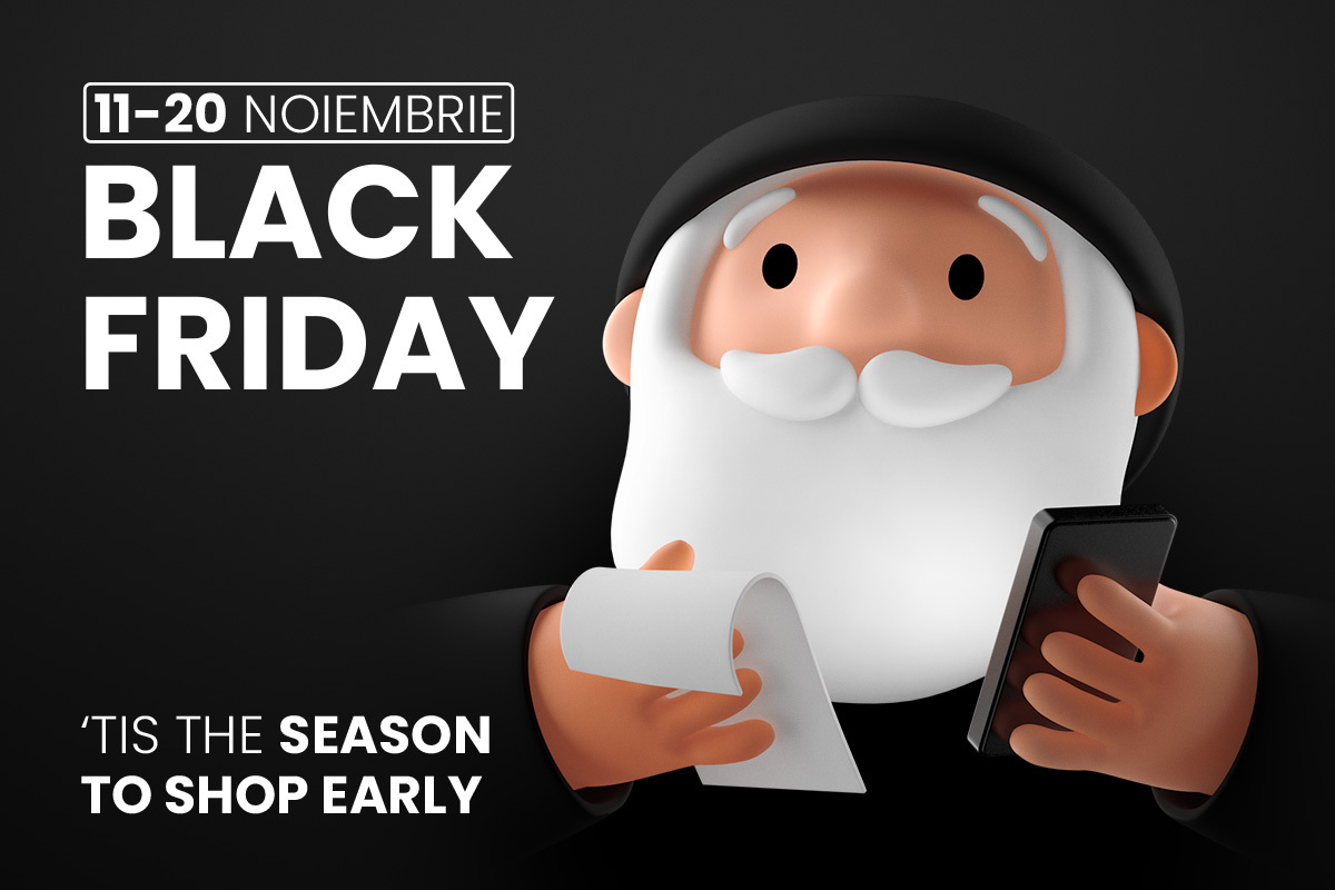 (P) Black Friday 2022 – Cand începe Black Friday pe Infinity Marketplace și care sunt cele mai râvnite produse din campanie