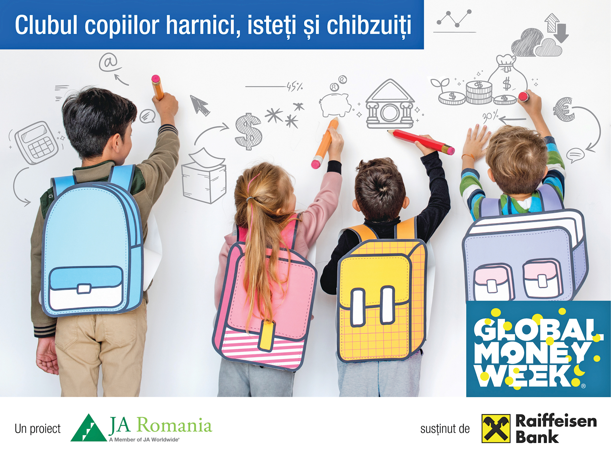 CSR 2022. Educație financiară în școlile din România - Raiffeisen Bank România