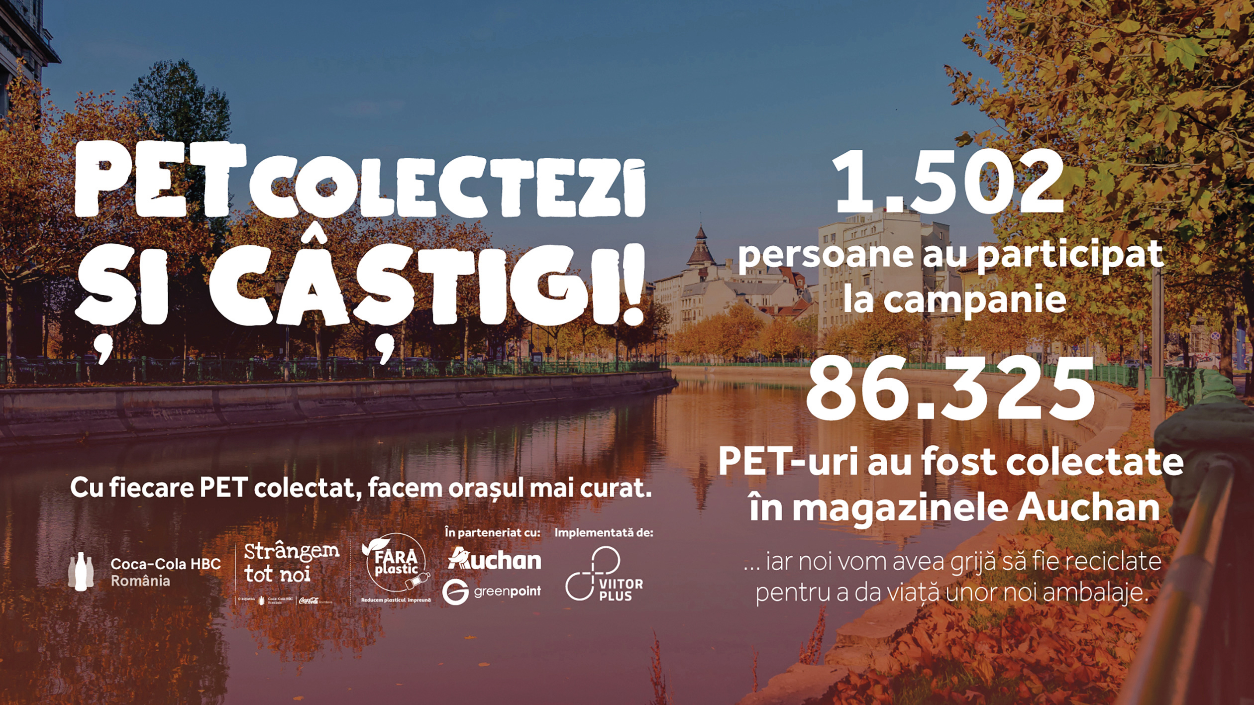 CSR 2022. PETcolectezi și câștigi - Coca-Cola HBC România
