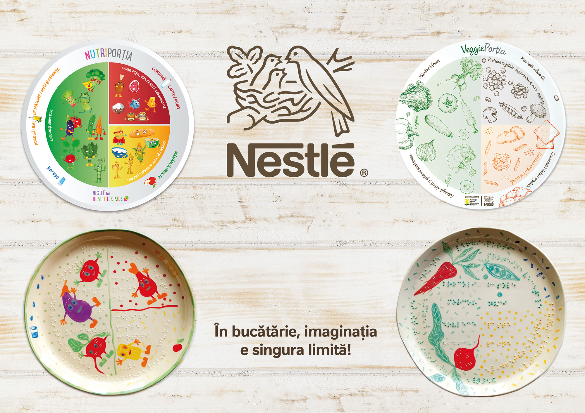 CSR 2022. Cum vor companiile din România să schimbe societatea în bine? Campania NutriPorția și VeggiePorția în Braille - Nestlé România