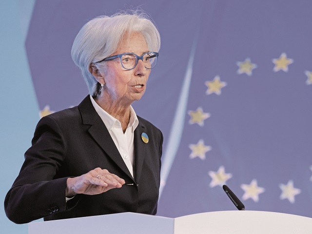 Banca Centrală Europeană va continua să majoreze ratele dobânzilor cât va fi nevoie