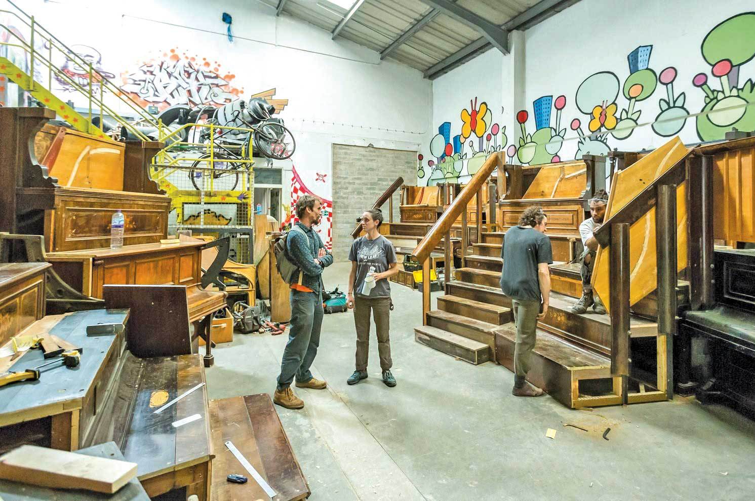Pianul altfel. Cum s-a gândit un artist britanic să reinventeze acest instrument